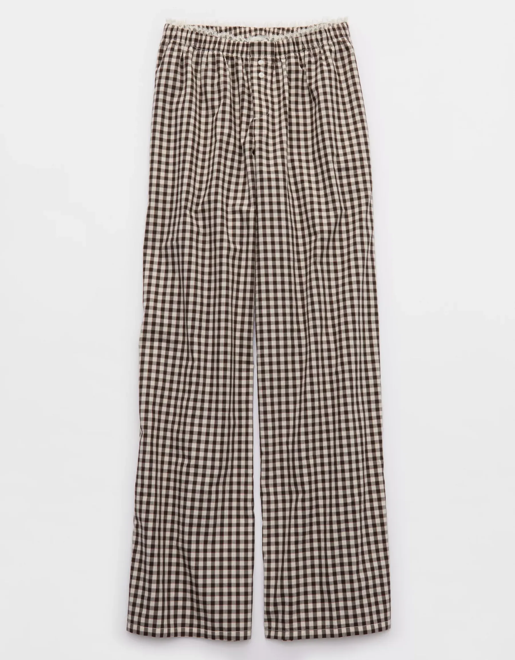 Off-Duty Wide Leg Poplin Trouser PJ(Buy 2 Free Shipping)