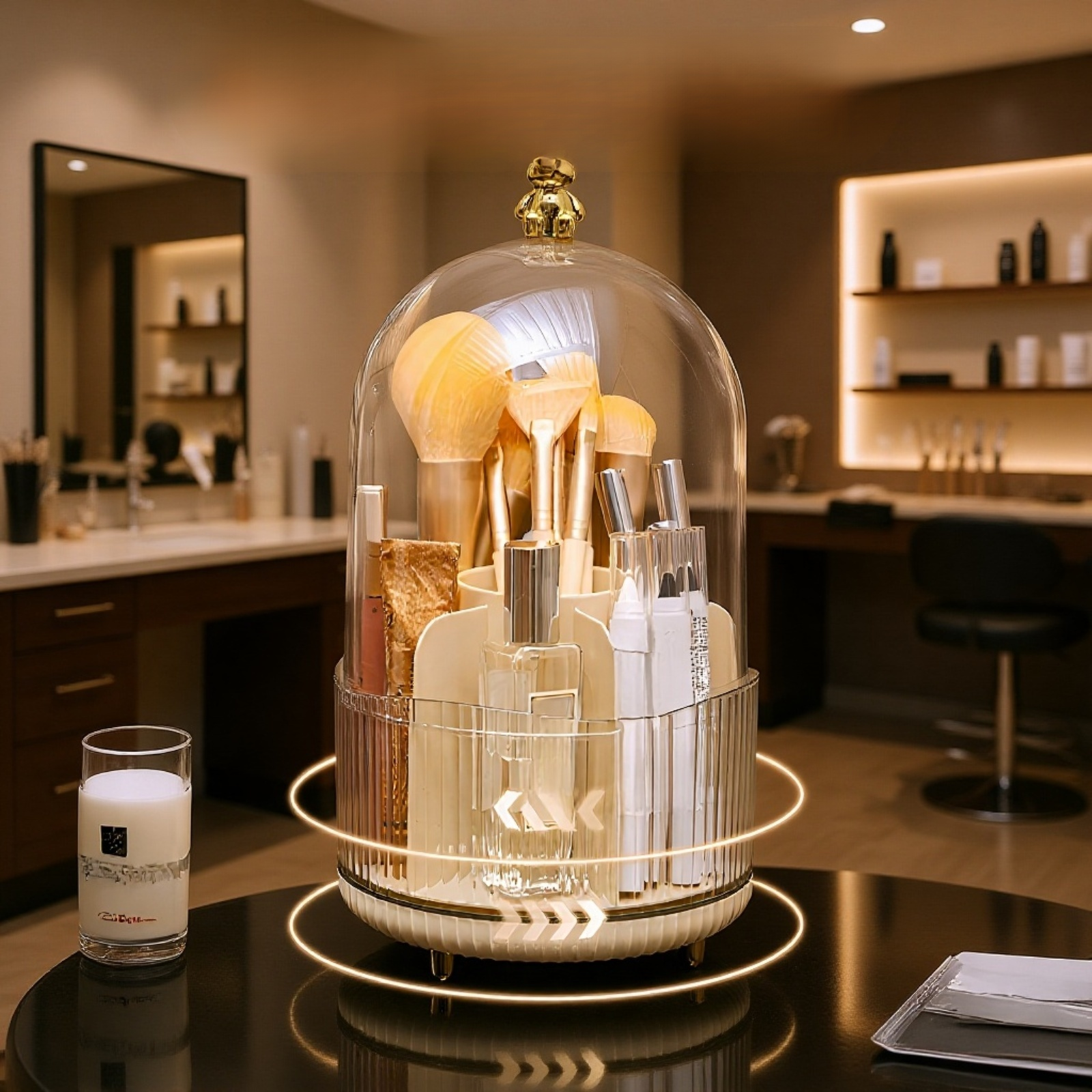 Kosmetik Organizer in Bärenform für Make-up und Schmuck