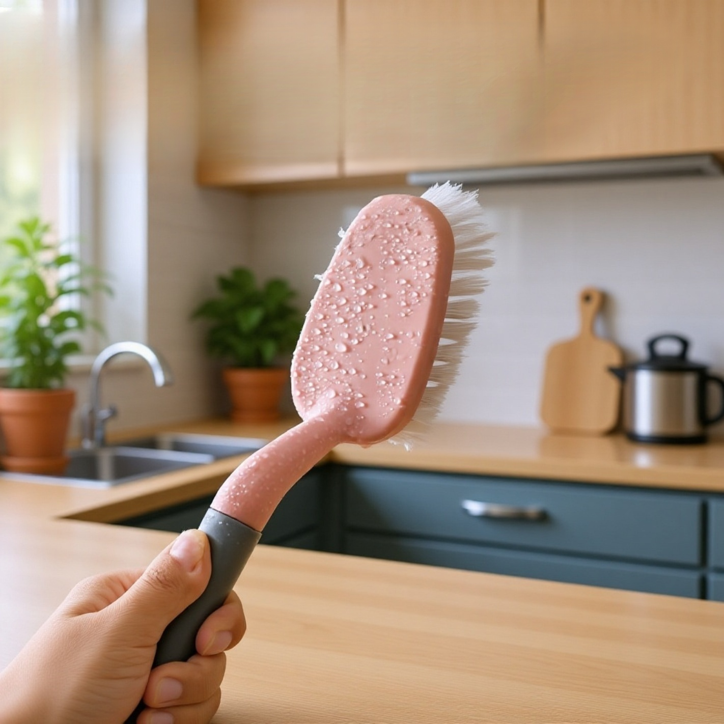 Universelle Bürste für die Badreinigung