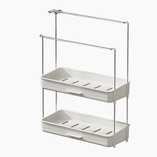 Lappenständer, Abtropfständer, Küchenutensilienständer, Schwammabtropfständer, Hängehandtuch, Multif