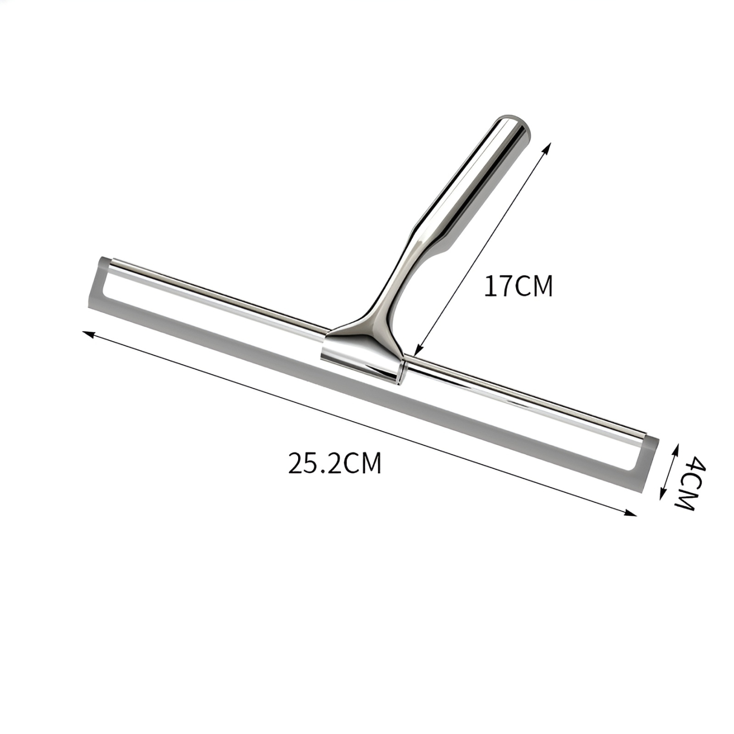 Glasreinigungsartefakt Badezimmerspiegelreinigung Zinklegierung Haushaltsglaswischer Autofensterwisc