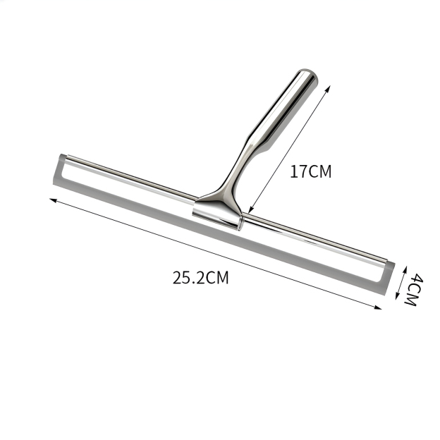 Glasreinigungsartefakt Badezimmerspiegelreinigung Zinklegierung Haushaltsglaswischer Autofensterwisc