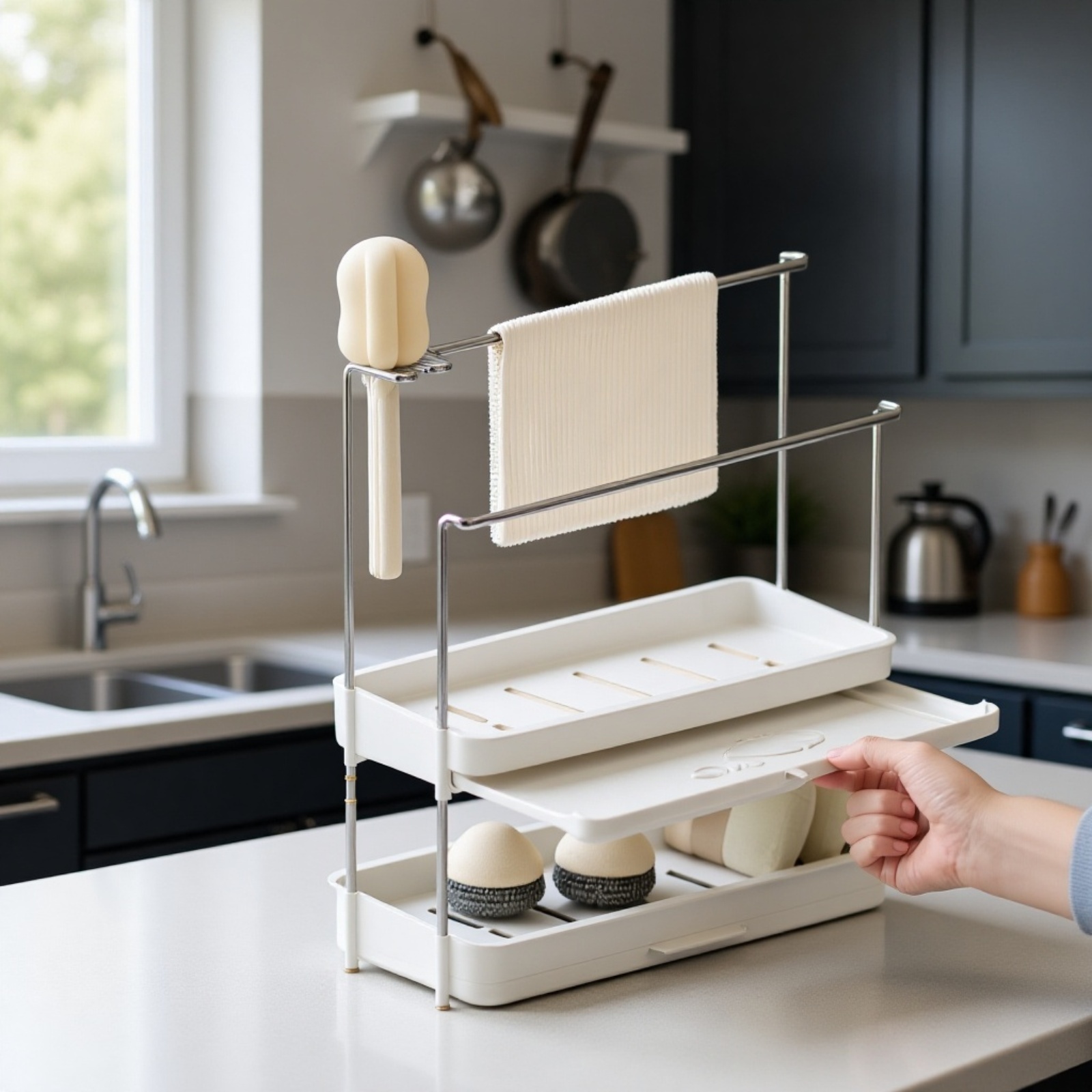 Küchenutensilienständer mit Hängefunktion