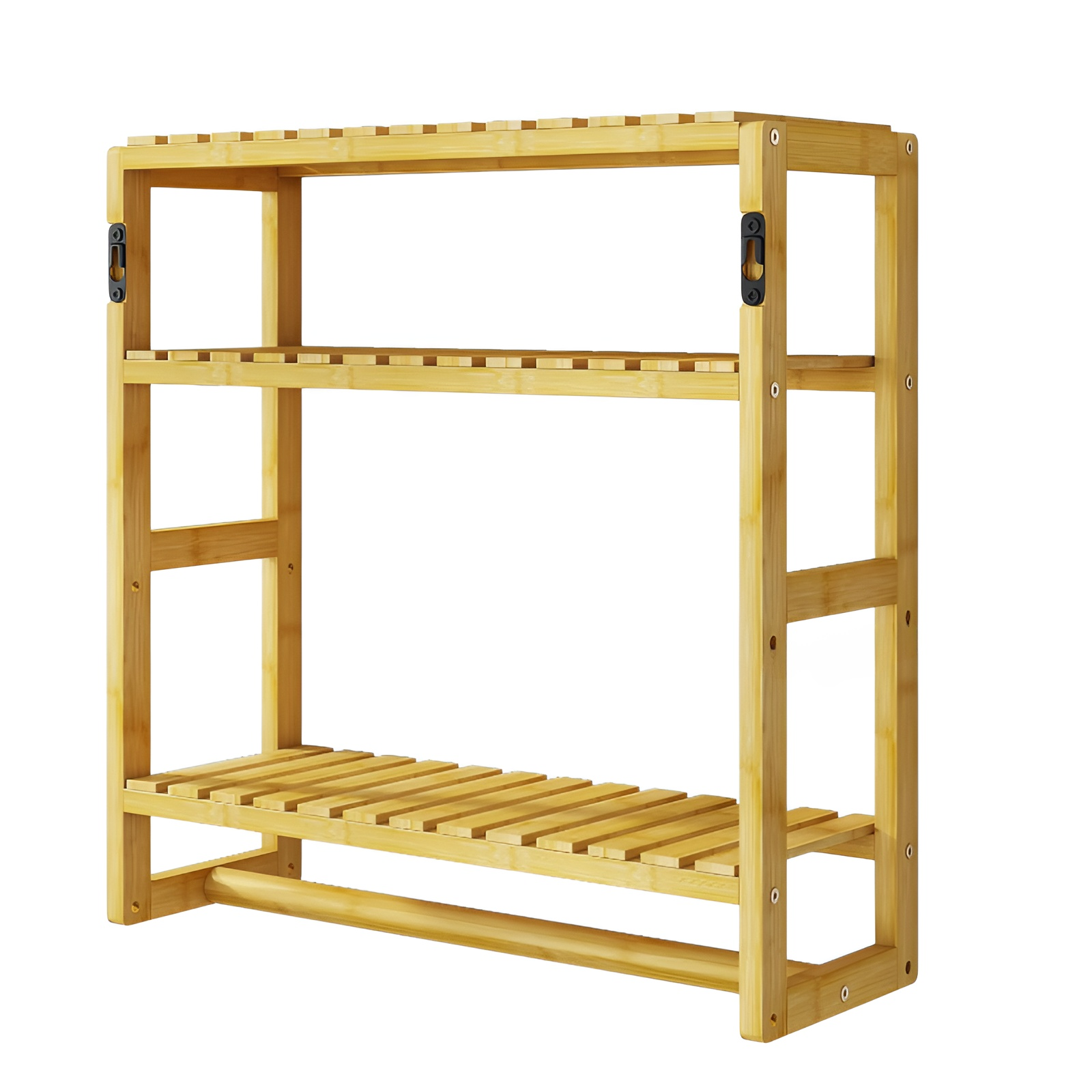 Wandregal Badezimmer Schlafsaal Starke tragende Veranda Massivholz Lagerregal Küche Gewürzflaschenre