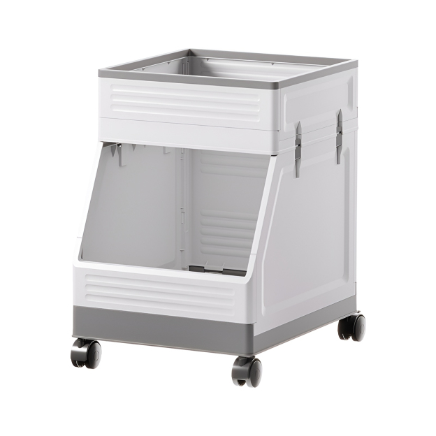 Faltbares Lagerregal unter dem Schreibtisch, Aufbewahrungsregal für Aktentaschen am Arbeitsplatz, do