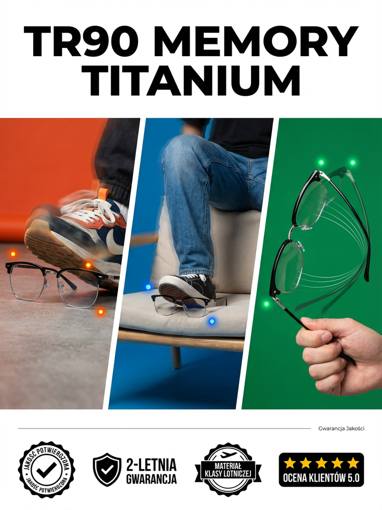 👉 👓 Inteligentne Okulary 3 w 1: Automatyczne Wyostrzanie Wzroku w 1 Sekundę (-7 do +7 Dioptrii)!