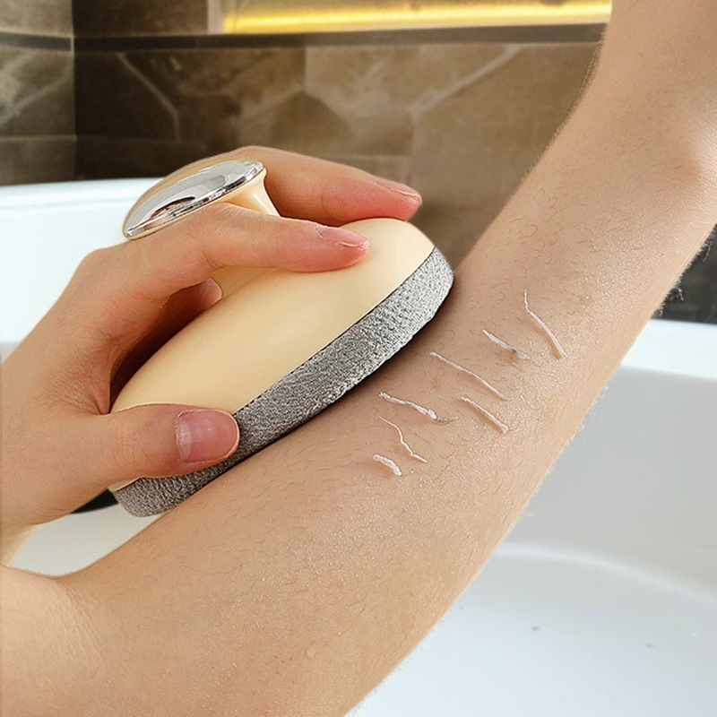 Gruby ręcznik peelingujący do pielęgnacji skóry