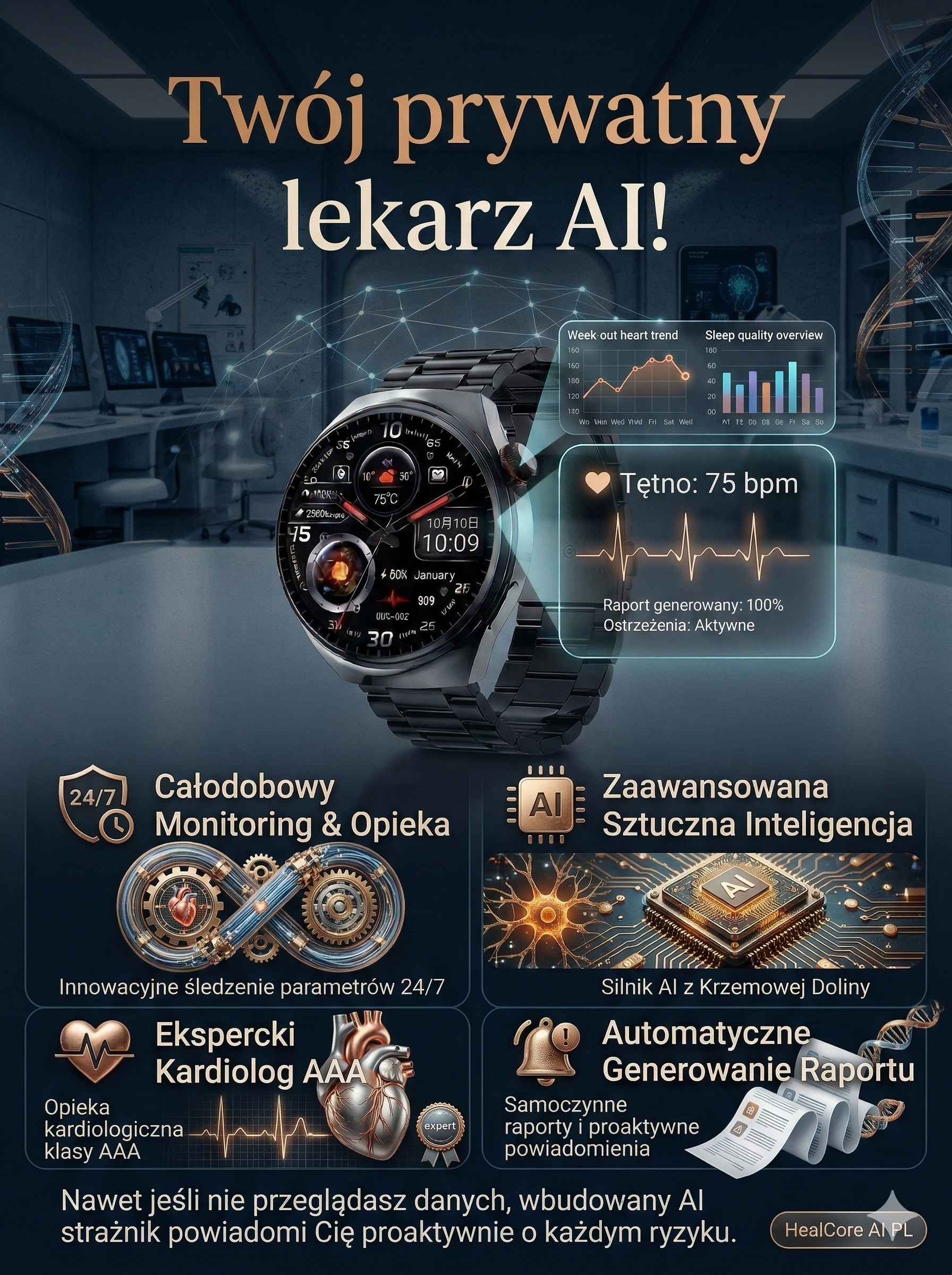 ⭐ Rekomendowany przez Lekarzy: Najbardziej Precyzyjny Smartwatch 2026 🏆