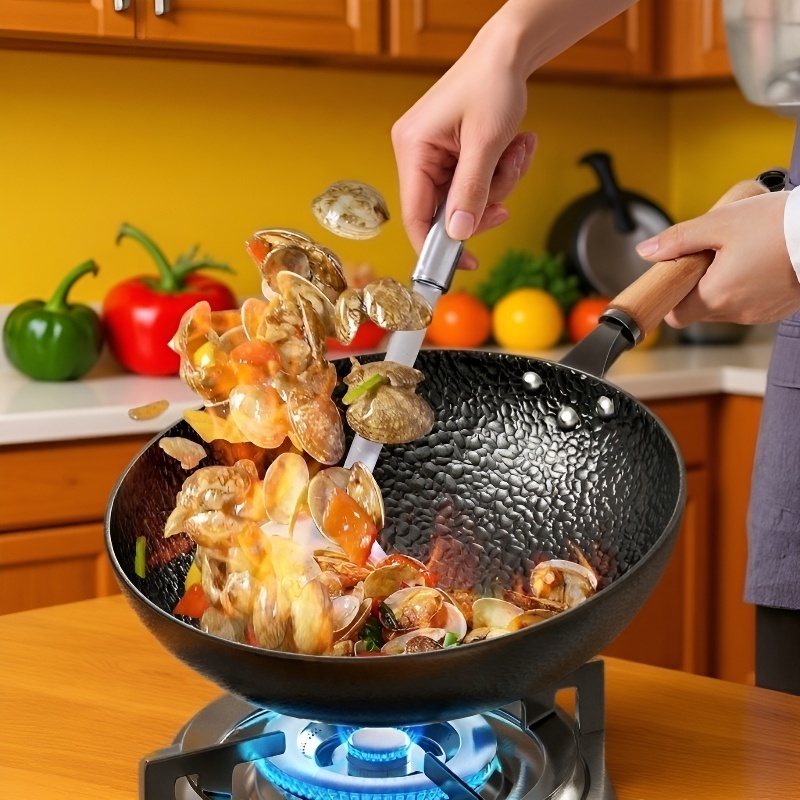 Household iron pot with nonstick coating