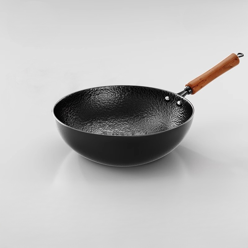 Household iron pot with nonstick coating
