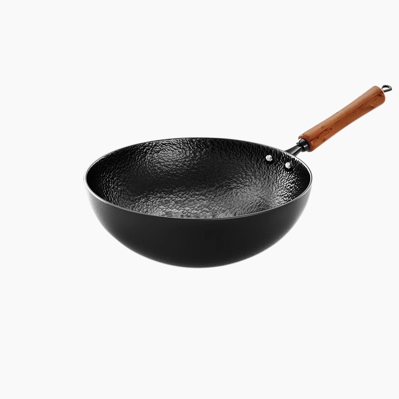 Household iron pot with nonstick coating
