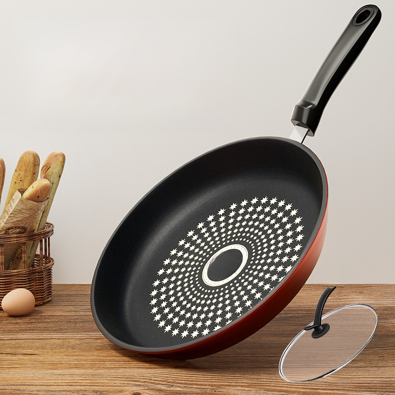 Household frying pan poly oil crystal diamond pan dualpurpose frying pan nonstick pan pan