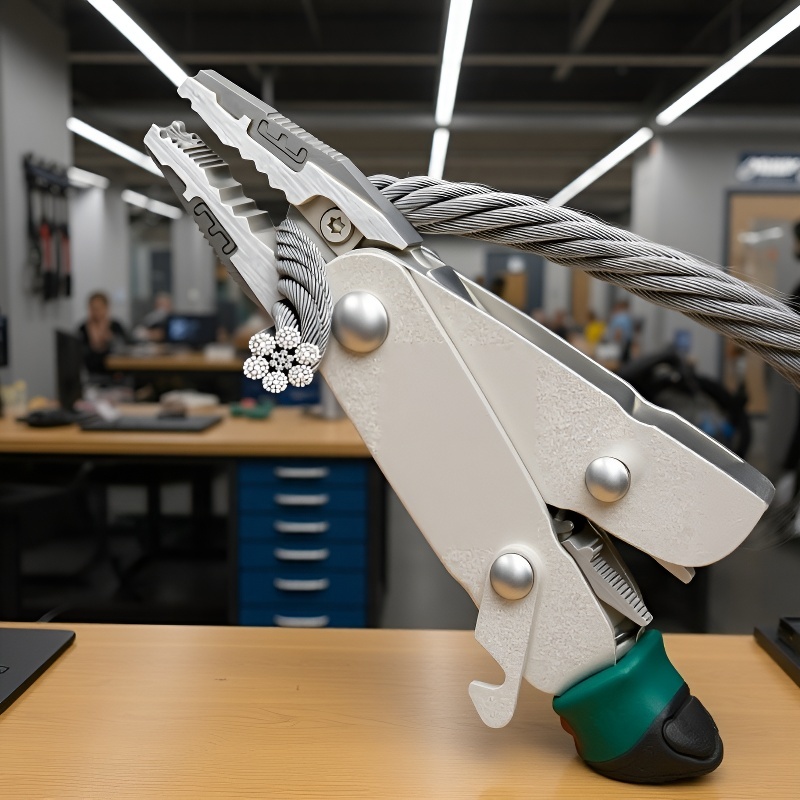 Steel wire pliers twocolor multifunctional deformable dualpurpose