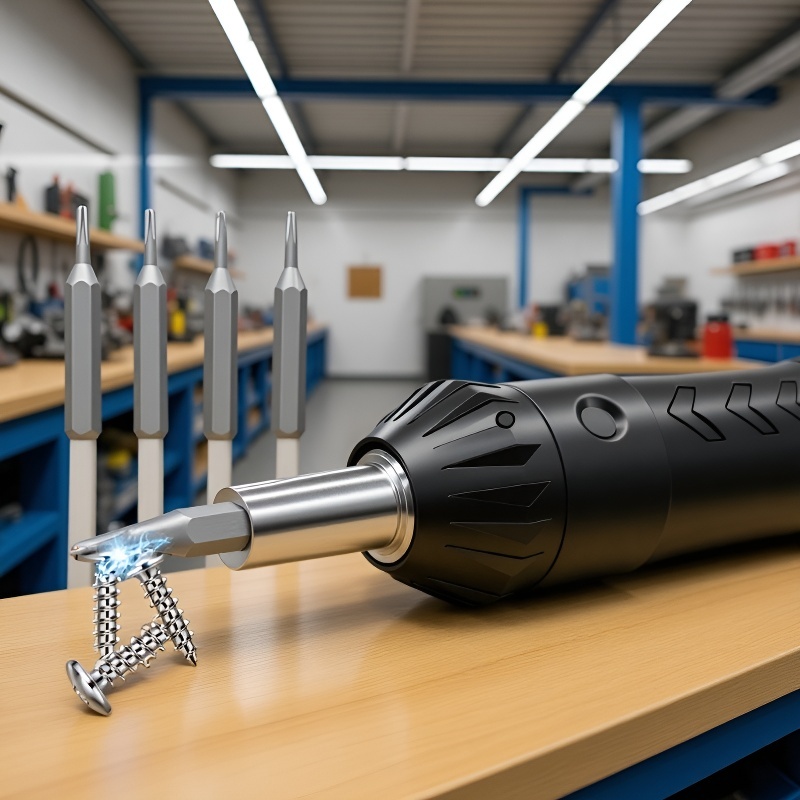 Ergonomic ratchet handle for electronics repair