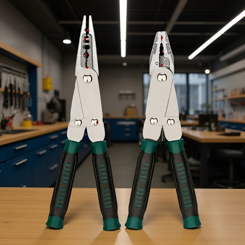Steel wire pliers twocolor multifunctional deformable dualpurpose