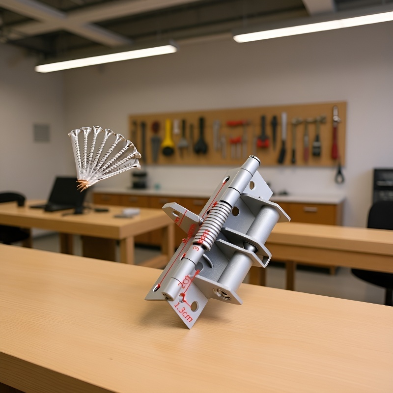 90 Degree Positioning Door Closer with Strong Spring