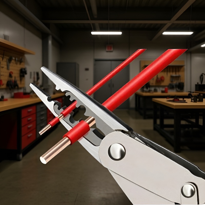 Steel wire pliers twocolor multifunctional deformable dualpurpose