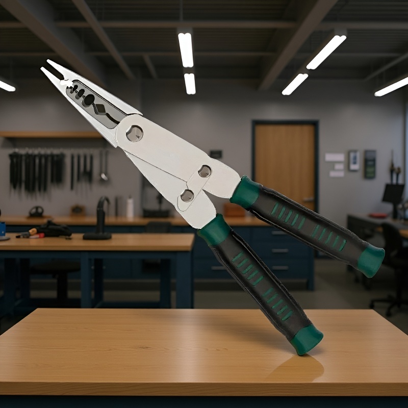 Steel wire pliers twocolor multifunctional deformable dualpurpose