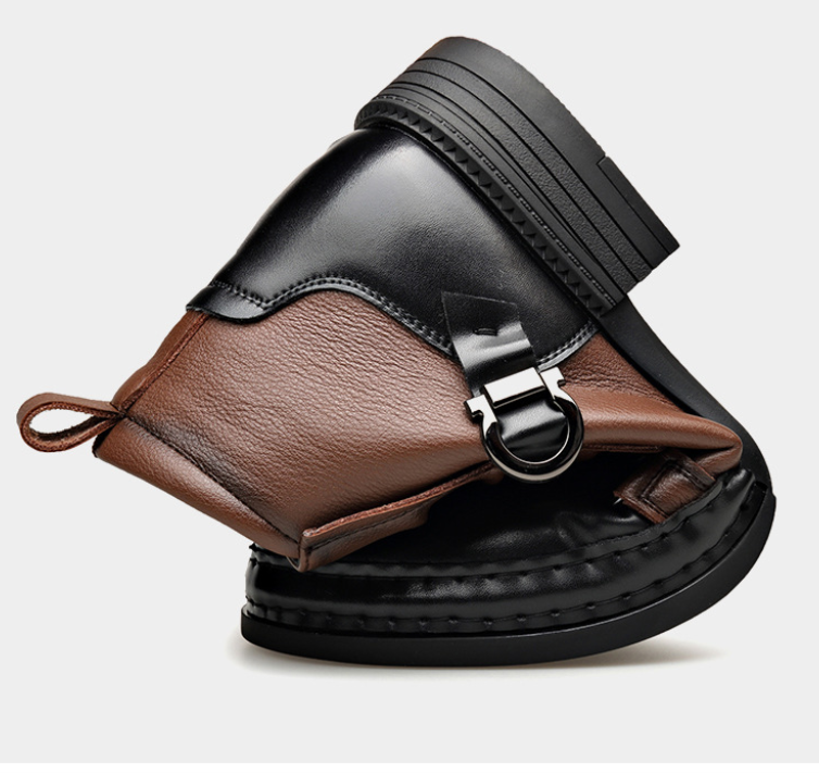 👢 50% отстъпка! ✨ Мъжки боти до глезена от естествена кожа – удобни, издръжливи, класически и многофункционални 🧥