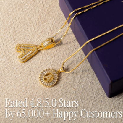 💐 Pro maminku, láska stvořená ｜💎Dvojitý náhrdelník s diamantovými iniciálami, dárek ke Dni matek, ať je láska věčná 👩‍👧