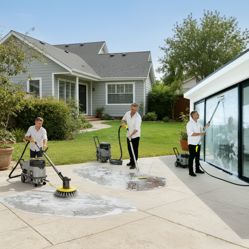 LEVARDOSHigh-Pressure Patio Cleaner