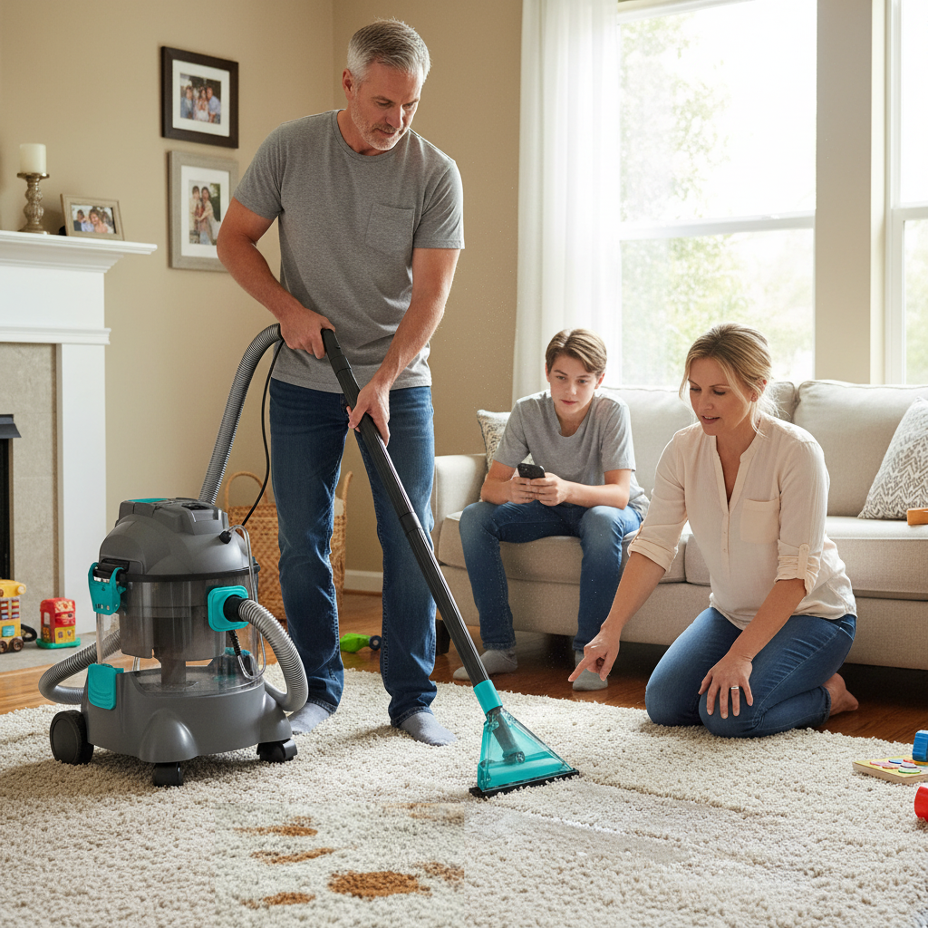 LEVARDOS® Home Carpet Extraction and Floor Cleaning Machine