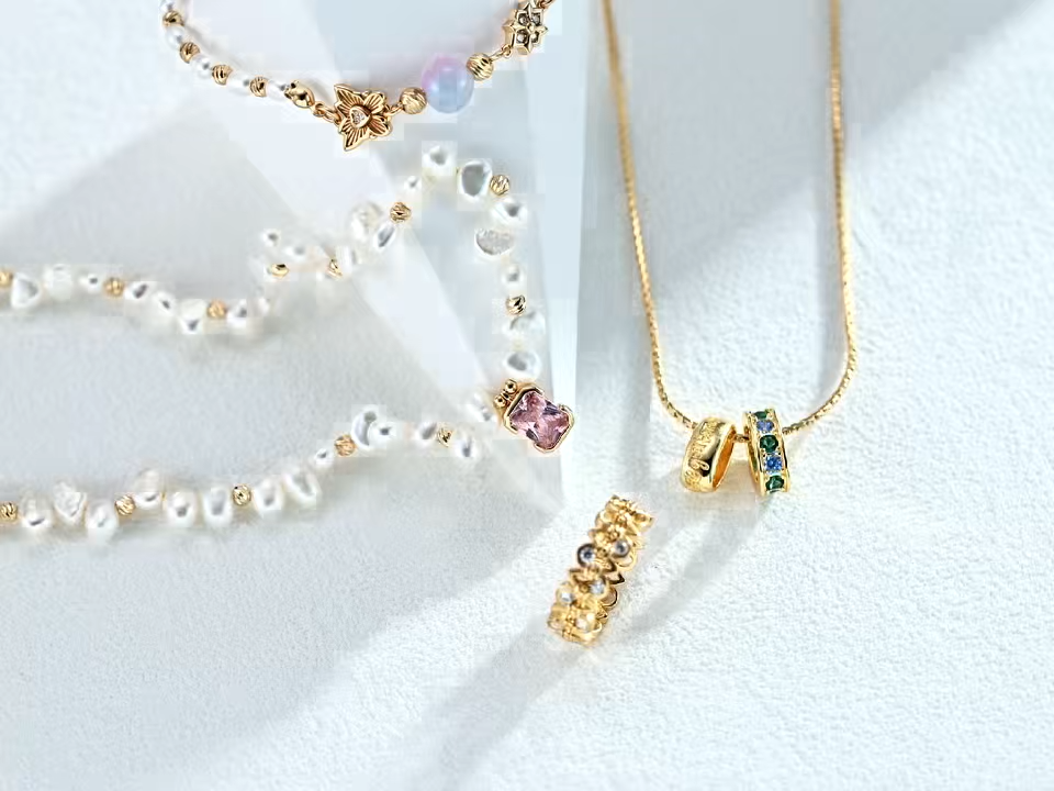 S925 sterling silver vintage zircon necklace