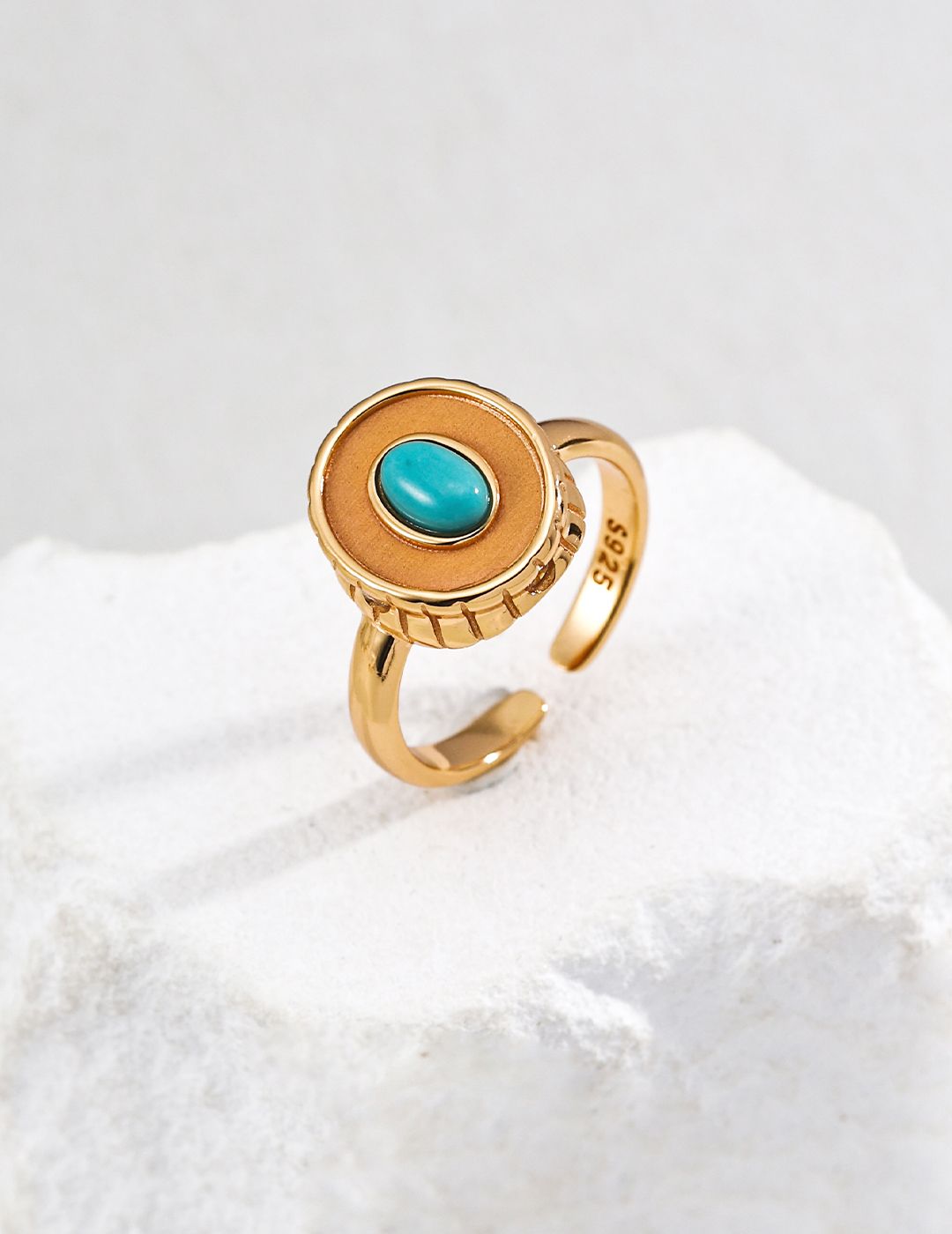 Sterling silver lapis lazuli/agate/turquoise ring