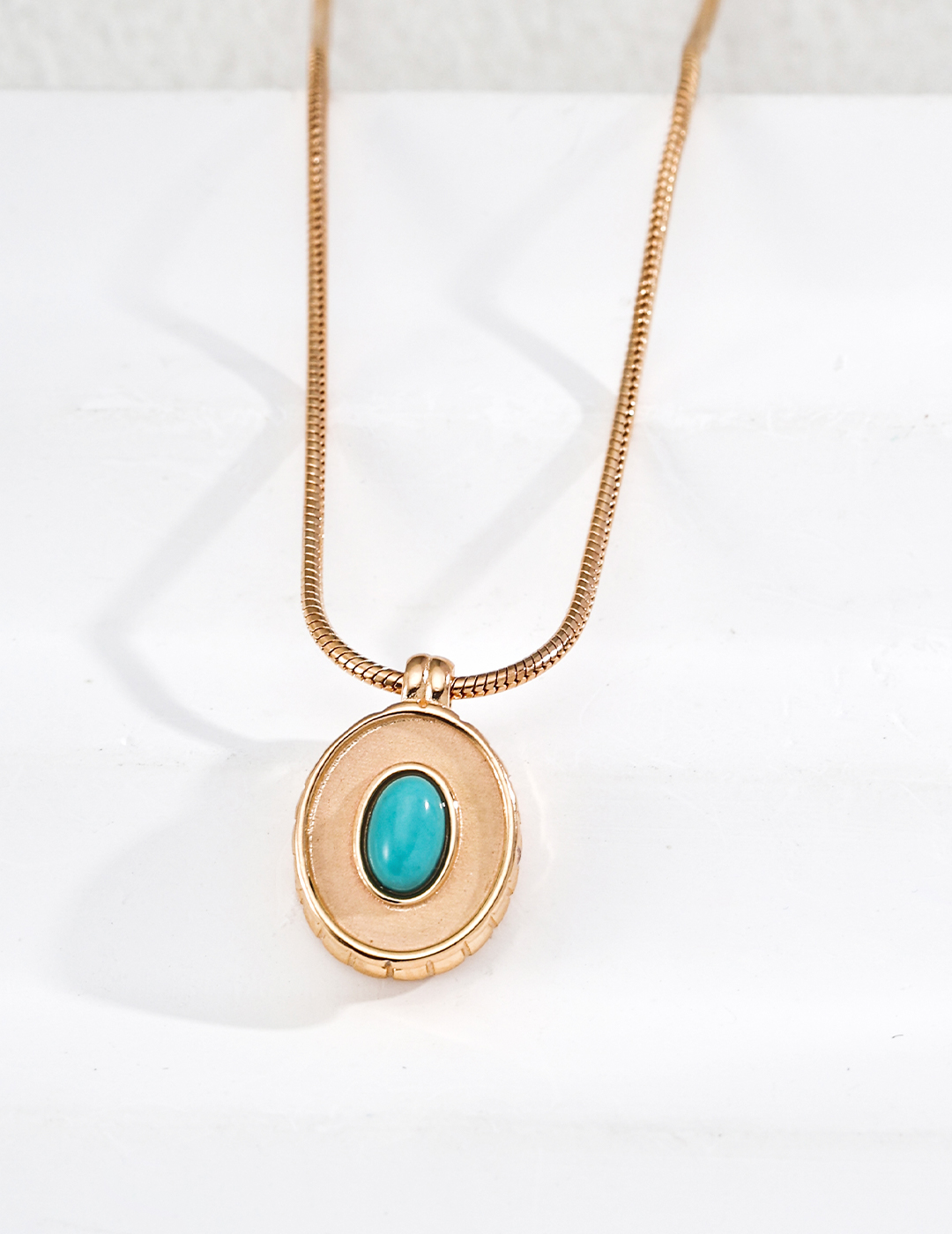 Minimalist sterling silver necklace and ring with lapis lazuli/agate/turquoise.