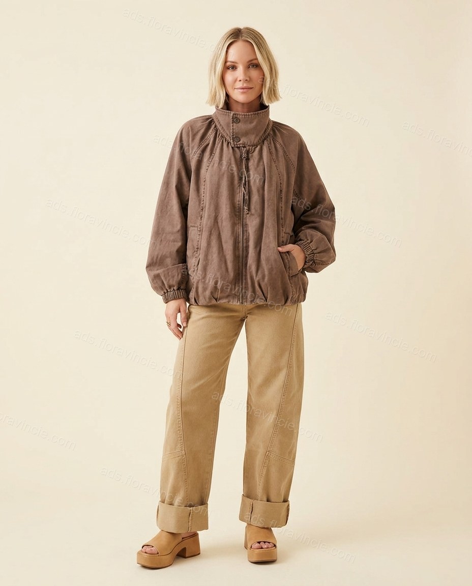 Brown Lace Wide-Leg Cropped Pant Set by ads.floravincie.com