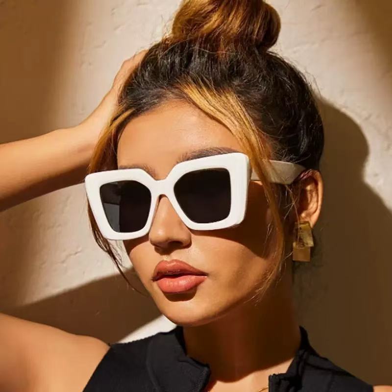Solar Edge Oversized Square Sunglasses