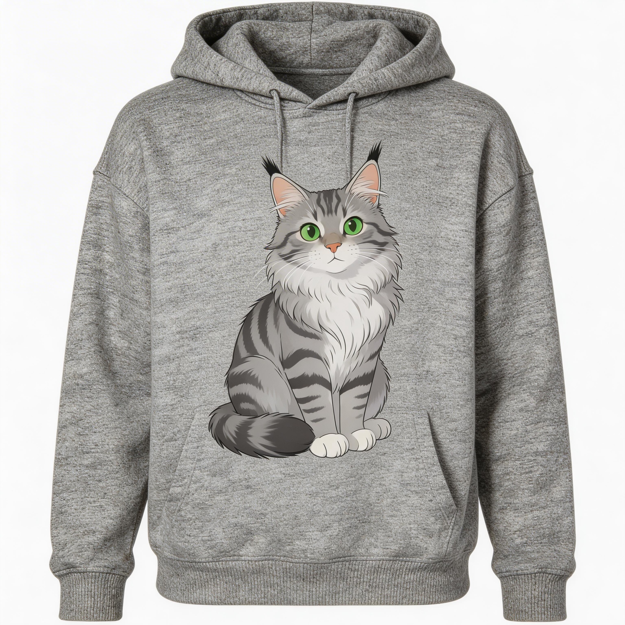 Custom Pet Portrait Cartoon T-Shirt / Sweatshirt / Hoodie – Personalized Cat & Dog Art