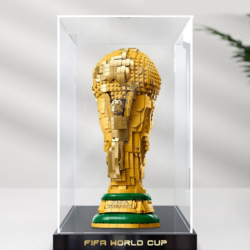 Premium LED Acrylic Display Case for LEGO® 43020 FIFA World Cup™ Trophy