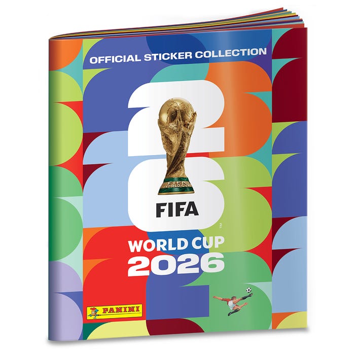 Official World Cup 2026 Sticker Collection – Album & Sticker Packets | USA/Canada/Mexico 48-Team Edition
