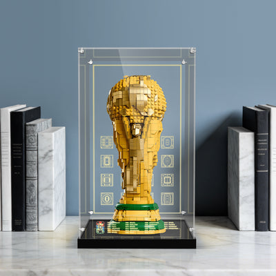 Premium LED Acrylic Display Case for LEGO® 43020 FIFA World Cup™ Trophy