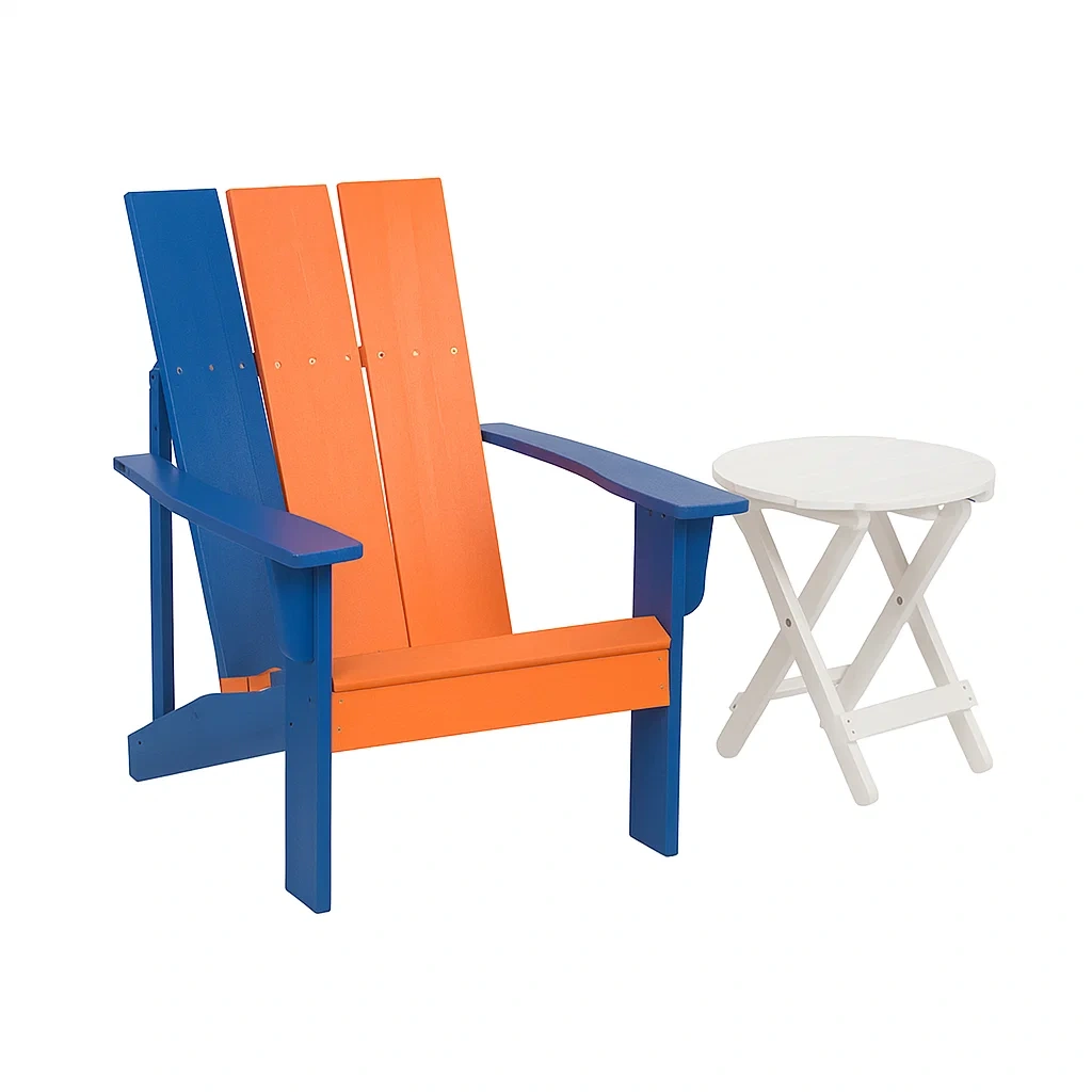 Mobilier de jardin,Ensemble de chaises Adirondack - DECO Vantage