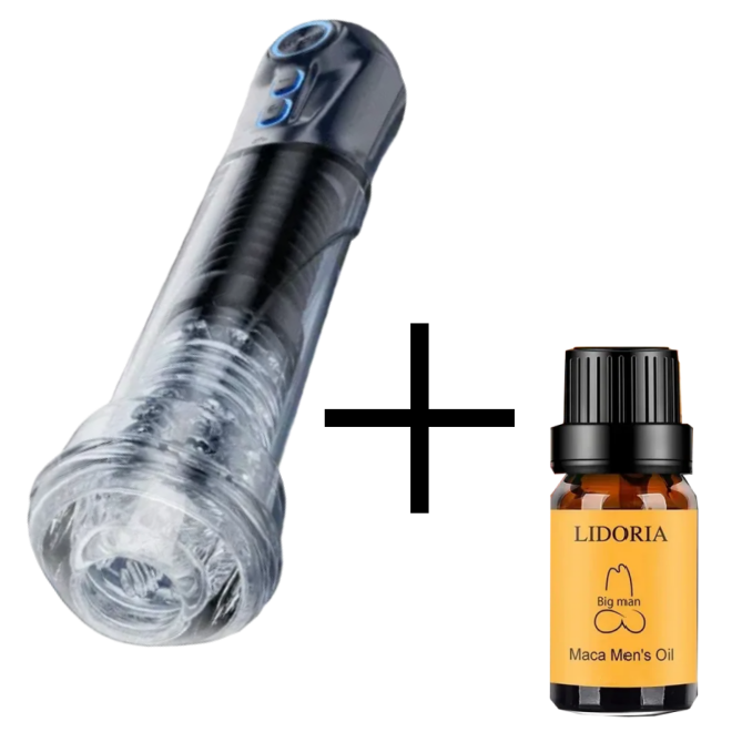 🔥 The new 2025 penis exercise device combines vacuum training and micro-shockwave technology!—”Champion“