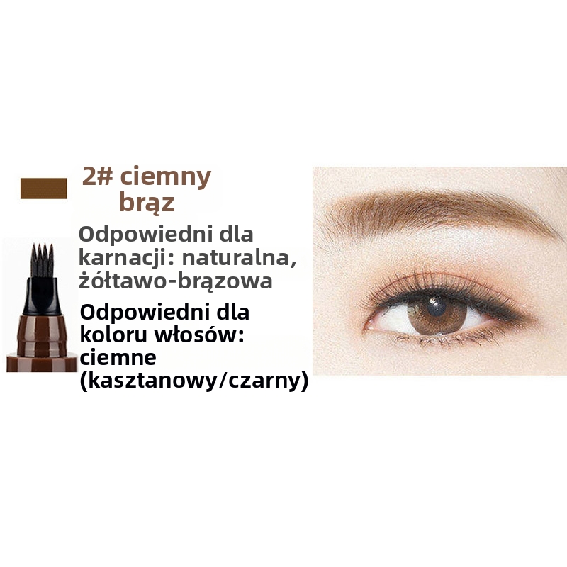 🌟 Rysówka do brwi czteroramienna – Twoja nowa ulubiona kosmetyczka!
