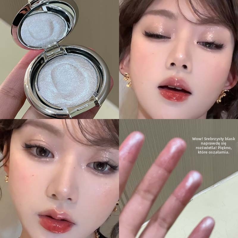 Diamentowo-Perłowy Rozświetlacz Kremowy do Modelowania Oczy