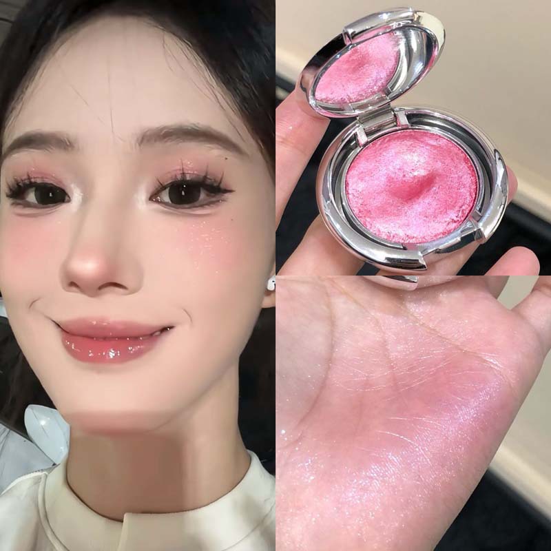 Diamentowo-Perłowy Rozświetlacz Kremowy do Modelowania Oczy