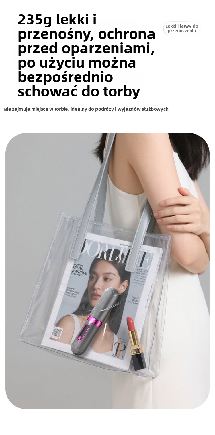 Grzebień prostujący bezprzewodowy – stylizuj się gdziekolwiek chcesz ✨