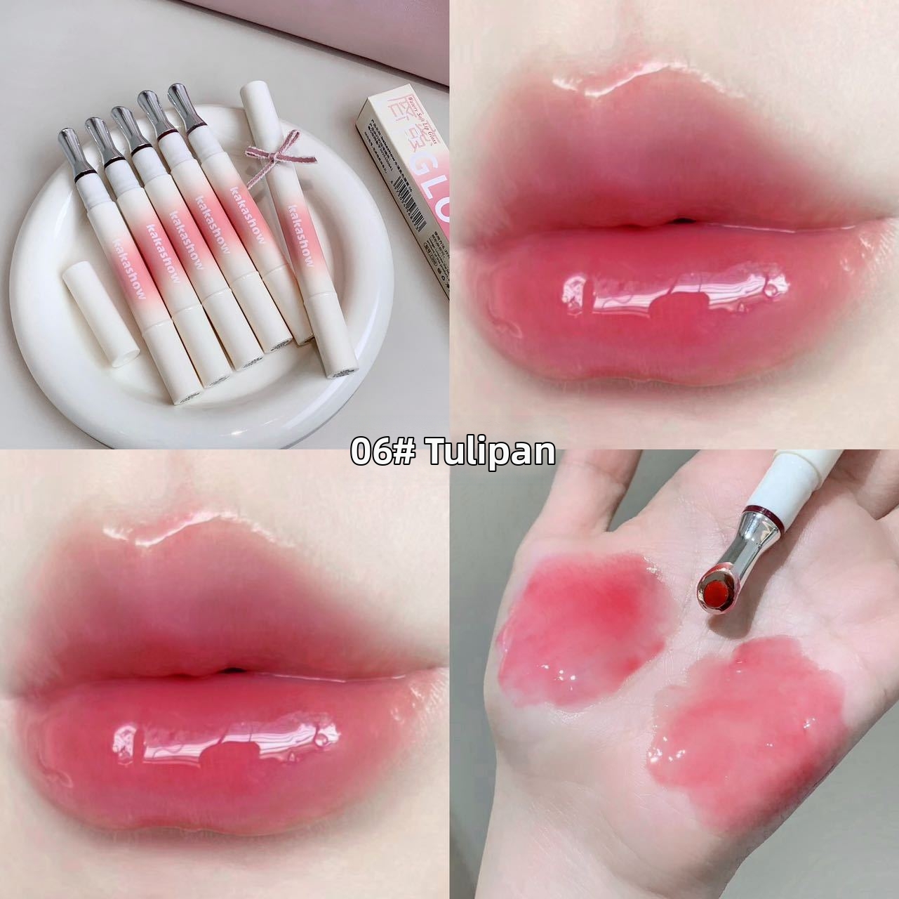 Błyszczyk do ust z głowicą żelazkową – świeże, soczyste usta z efektem błysku 💖