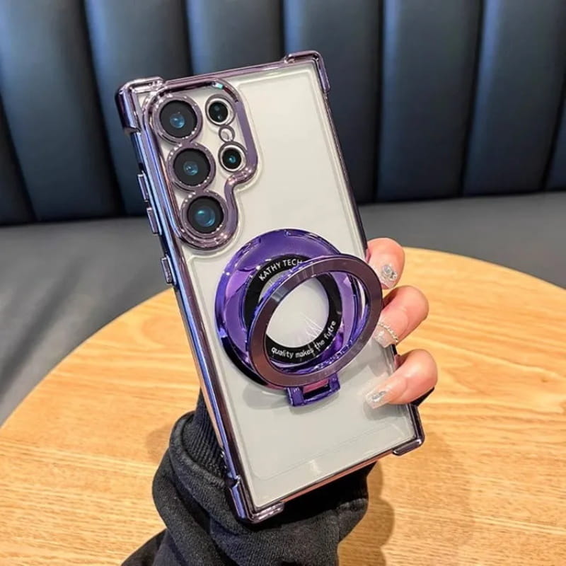 Antyupadkowe etui na telefon z niewidoczn膮 podstawk膮 dla Samsunga