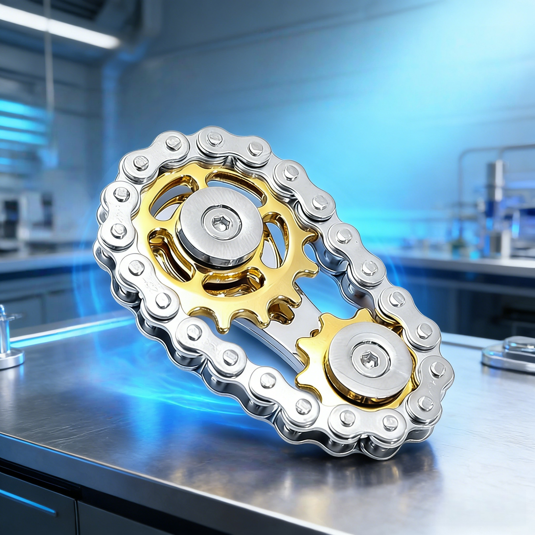 ⚙️Fingertip Spinner: Spinning Chain Edition