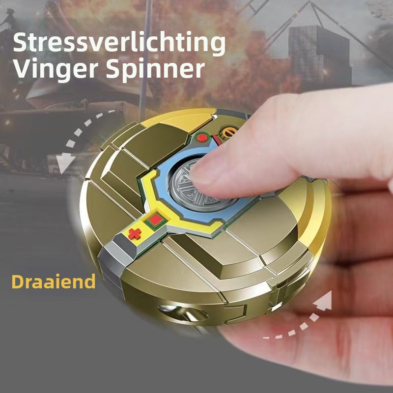🤖🦖Przekształcalny spinner na palec: wersja Mech i wersja Dinozaur!