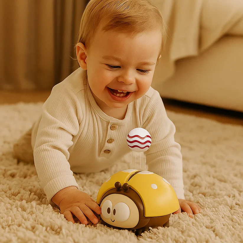 Pływająca piłka Ladybird – zabawka edukacyjna dla najmłodszych