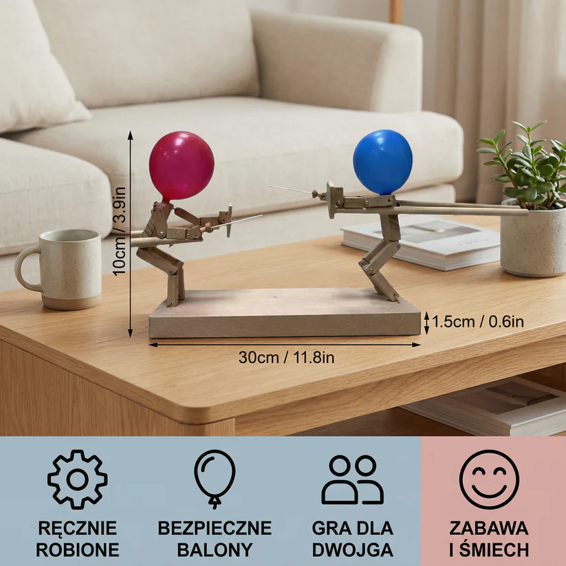 Gra z szermierką lalek