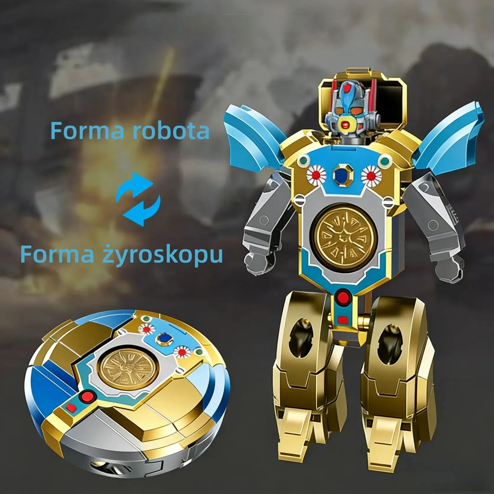 Fidget spinner: wersje mech i dinozaur