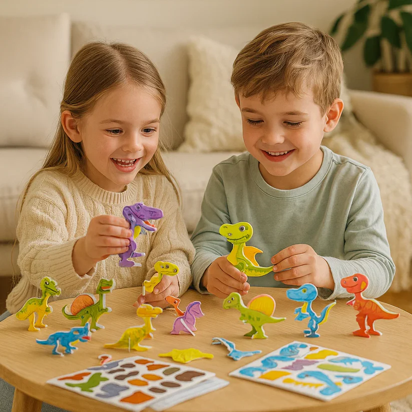 3D zestaw puzzli kreskówkowych dla dzieci