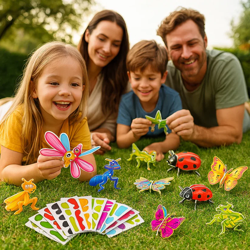 3D zestaw puzzli kreskówkowych dla dzieci